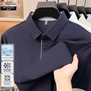 TUCANO | Ice Silk Short Sleeve Summer Polo Shirt T-Shirt