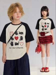 iplant | Antibacterial Aesthetic Print Soft Childrens T-Shirt