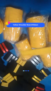 Shoulder Board Lining (Yellow Ribbon)