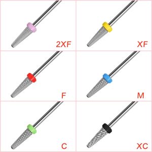 1Pcs L0413 Carbide Cuticle Clean Nail Drill Bit Tungsten Steel Electric Grinding Burr Manicure Drill File Nail Accessories Tools