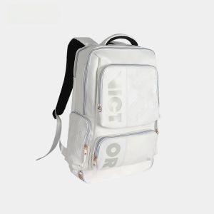 Victor BR5013 Badminton Bag Large Capacity Double Shoulder Sports Backpack Fashionable for 3 Rackets Fitness Fans Supplies