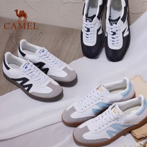 รองเท้าผ้าใบลำลองย้อนยุครองเท้าส้นเตี้ยของผู้หญิงอูฐ