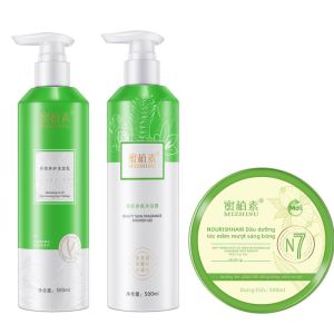 Bộ Dưỡng Tóc Gồm Mái Hấp Dầu Gội và Dầu Xả