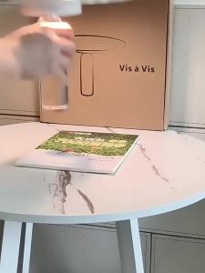 Transparent LED Table Lamp USB Charging Bedside Lamp Small Night Light Suitable for Study Dining Room Bedroom