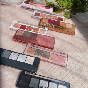 Mini 5-Color Eyeshadow Palette Natasha Denona Xenon Starrette Gold Rose Glam Easy to Apply Color Enhancing Skin Tone Modification