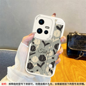 New Year Silicone Phone Case with Wristband for VIVO IQOO 15 12 13 pro 10 9 11S 8 Wind Men Women Protection Stand Cover