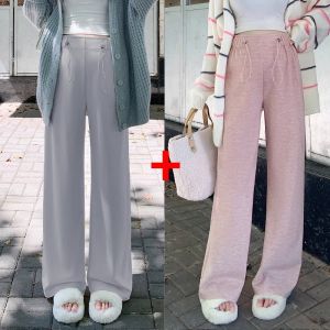 Pregnancy-friendly Wide Leg Pants