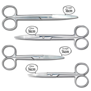 14/16cm Stainless Steel Dental Remove Suture Scissors Nurse Stitch Scissors Dental Tissue Scissors Trimming Forceps Dentist Tool