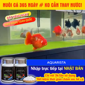 Men Vi Sinh Bể Cá – Vi Sinh Làm Trong Nước Hồ Cá Phân Hủy Chất Hữu Cơ Hỗ Trợ Xử Lý Amoniac Nitrit Khử Mùi Tanh