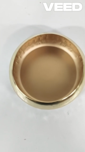 Decorative Metal Urli Bowl | Flower & Water Bowl for Pooja Diwali Home Décor Table Decoration & Festive Display (Size - 5 Inch | Pack of 1 Pc)