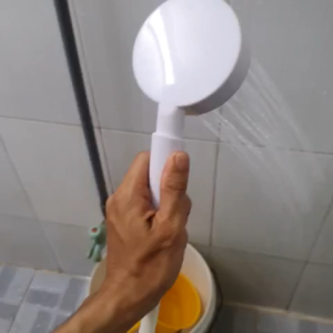 TAY SEN TẮM 1 CHẾ ĐỘ MẶT TO MÀU XÁM – CHẤT LIỆU NHỰA ABS