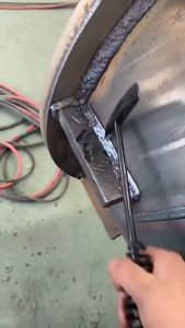 Ermo Búa Hàn ERMO Đầu Phẳng Đa Năng Chống Sốc Búa hàn cầm tay bằng thép cacbon chất lượng cao 300g