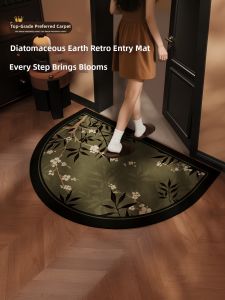 Water Absorbent Quick Dry Non Slip Cuttable Door Mat