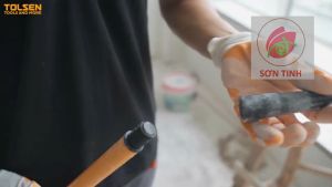 Cọ Lăn Sơn Tolsen 40110 ( kèm cục nối) Cán Nối dài 1 mét đến 2 mét 3 mét Cây Sào Lăn Sơn Nối Dài