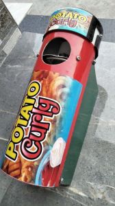 Alat pemotong kentang CURLY/potatos Curly diameter 4 inch fries termurah