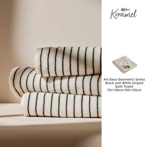 KRRAMEL | Adult Female Large Absorbent Cotton Bath Towel