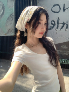 Mixd | Round Neck Short Sleeve Stylish Slim Fit Summer T-Shirt