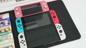 GeekShare 4PCS Cute Shark Thumb Grip CapsSoft Silicone Joystick Cover Compatible with Nintendo Switch/OLED/Switch Lite