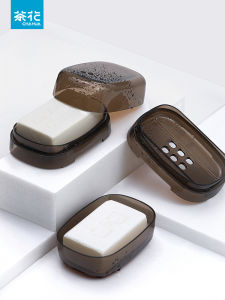 Hộp Đựng Xà Phòng Có Nắp Cao Cấp Tea Flower Hộp Đựng Xà Phòng Chống Thấm Nước Để Bàn Mặt Bàn Hộp Đựng Xà Phòng Giặt Đồ Dùng Cá Nhân