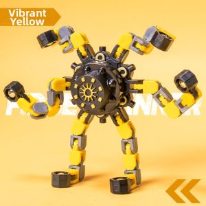 Mechanical Fidget Spinner Glow in the Dark Transformable