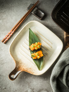 DALINGHU | Aesthetic Japanese Style Retro Simplified Ceramic Plate