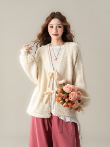 Áo Cardigan Nữ Len Dệt Mỏng Đẹp Tay Lồng Rộng