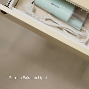 AWE Setrika Uap Setrika Lipat Travel Iron Setrika Mini
