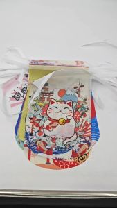 (20pcs 8M)Banner Flag Tali Gantung Lucky Cat/Jepang Bunting Flag Banner Bendera Gantung Jepang