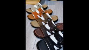 DAVIS sandal kulit pria tipe D02 size 39-43 made in indonesia