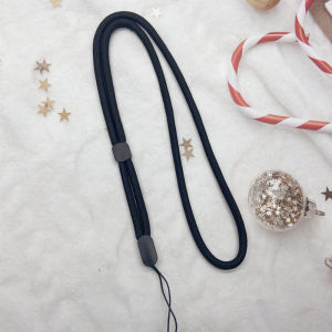 Mobile Phone Strap Halterneck Long Cute Mobile Phone Lanyard Schoolgirls Kids School Card Work Permit Key Anti-Lost Lanyard
