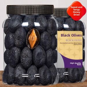 Authentic Flat Olive Snack Nine Black Olives Preserved Tea Brewing Dried Fruit Leisure Small Snacks Honeyed Olives