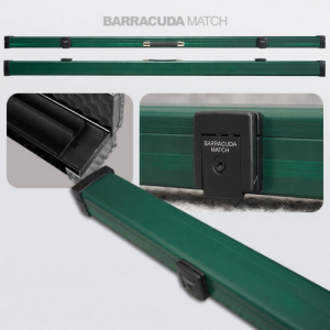 Barracuda Aluminum Alloy Billiard Cue Stick Box Double Slot through Rod Snooker Chinese Eight Black Eight Billiards Accessories