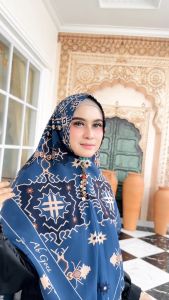 Hijab Ceruti Printing by Ab Goes AB811 Series / Khimar Tanpa Gamis