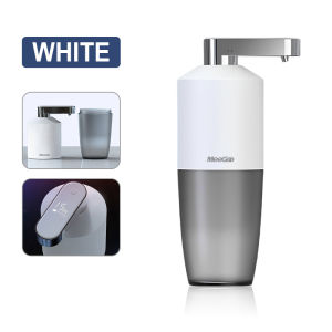 MeeGoo เครื่องจ่ายน้ํายาบ้วนปาก Mouthwash Dispenser อัตโนมัติ ควบคุมของเหลว 4 เกียร์สําหรับห้องน้ํา 280ml แบบพกพา