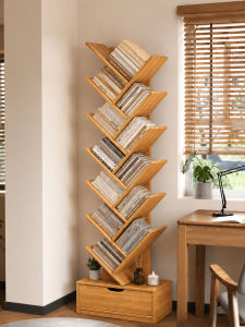 ZHUOHE | Space Saving Wall Mount Bookshelf