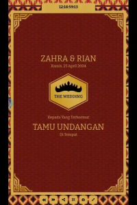 undangan website undangan online undangan digital tema tapis