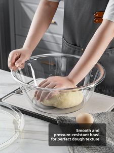 SHANGPINSHANGGE | Kitchen And Dough Kneading Basin For Home Use With Thickening Deepening And Lid Design