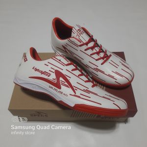 sepatu futsal anak specss lightspeed reborn putih merah