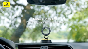 Đế Giữ Điện Thoại Trên Oto Baseus PrimeTrip VC2 Flex Magnetic Car Mount - Hút Nam Châm Từ Tính 720°