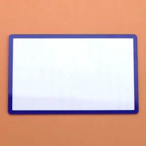 JCD | JCD 1 Piece Plastic & Glass Top LCD Screen Lens For 2DS Upper Screen Mirror With Adhesive Front Protector Cover Replacement