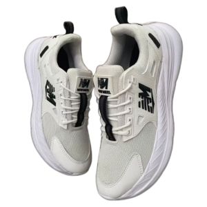 SNEAKERS NewMeels ActiveStride WHITE TO BLACK SNEAKERS OUTDOOR SPORT RINGAN EMPUK ANTI SELIP