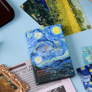 30 Sheets/Lot Van Gogh Oil Painting Postcard Vincent Willem van Gogh Painting Cards/Greeting Card/Wish Card/Fashion Gift