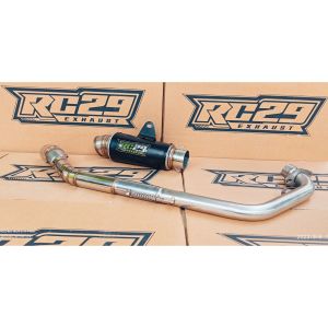 KNALPOT RACING ORIGINAL PRODUK RC29EXHAUST BULAT JENONG VIXION FU CB CBR THANDER MX MX KING TIGER VERZA