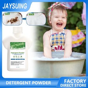 Yegbong Clothes Stain Remover Dust Cleaner Active Enzyme Clothing Oil Stain Removal Agent Household Dormitory Clothes Strong Detergent Active Enzyme Laundry Detergent for Removing Oil Stains on White Clothes Powerful Cleaning Tool for Stains