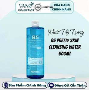 Nước Tẩy Trang Hydra B5 PrettySkin 500ml Cho Da Nhạy Cảm Treatment - B5 Pretty Skin Cleansing Water [HÀNG CÔNG TY TEM VAT]