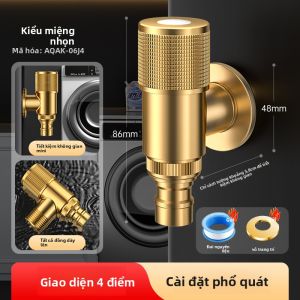TAOSHI | Van Nước Tự Động Đồng Sát Cho Máy Giặt Mini Gắn Bàn Rửa