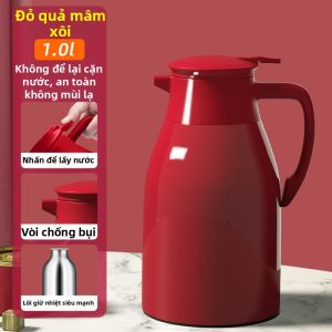 Bình Nước Giữ Nhiệt Màu Morandi Dung Lượng Lớn Cho Nhà