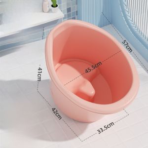 Thickened Large Size Bath Tub for Babies And Toddlers 1-6 Years Old Bathtub Bath Bucket Sitting Bath Child Home Use Bath Tub