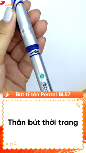 Bút gel Pentel BL60 bút ký cao cấp ngòi 1.0mm mực trơn đều nhanh khô 3 màu