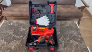 Bộ nâng kích gầm điện máy bơm lốp và máy siết ốc ô tô đa năng 3 trong 1 ROGTZ TY-003 tải trọng 5 tấn - Bảo Hành 2 Năm